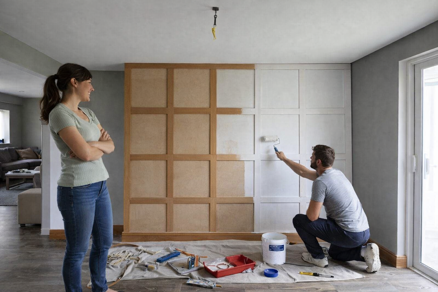 Tech Mdf Install How to Install MDF Wall Panels and Molding for a Seamless High-End Fin ...