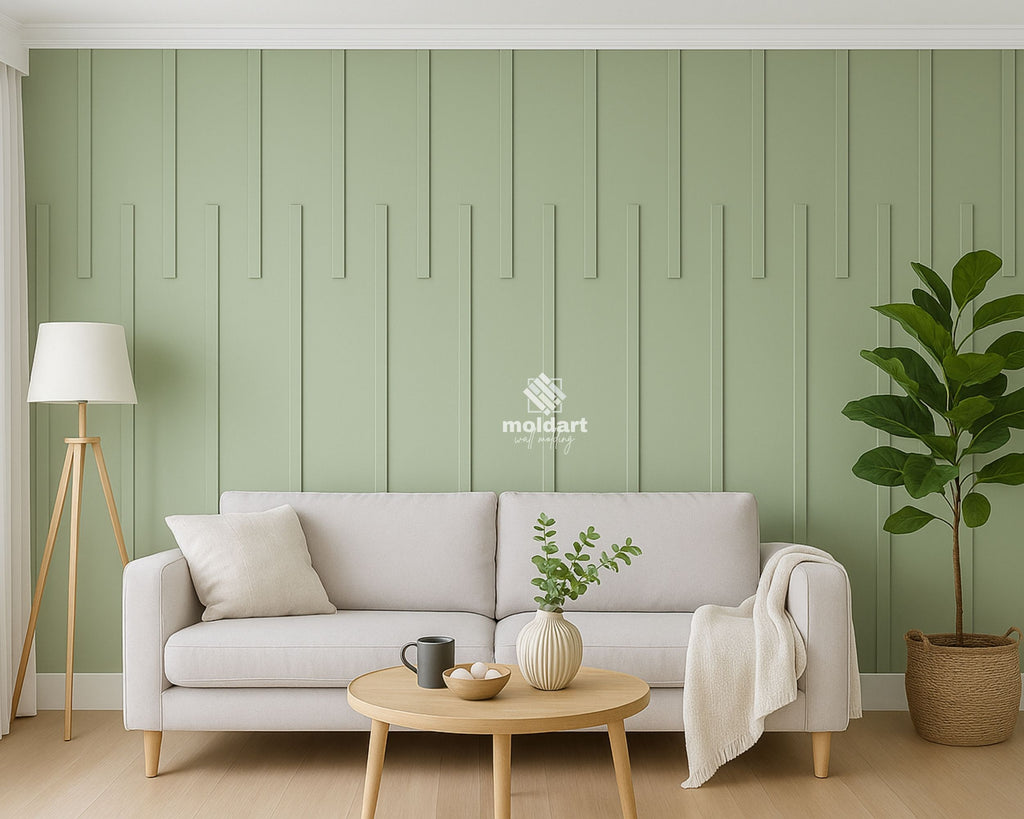 DIY Accent Wall Molding Kit– Lightweight and Paintable