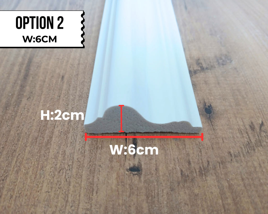 Chairrail Wall Molding- Border Wall Trim