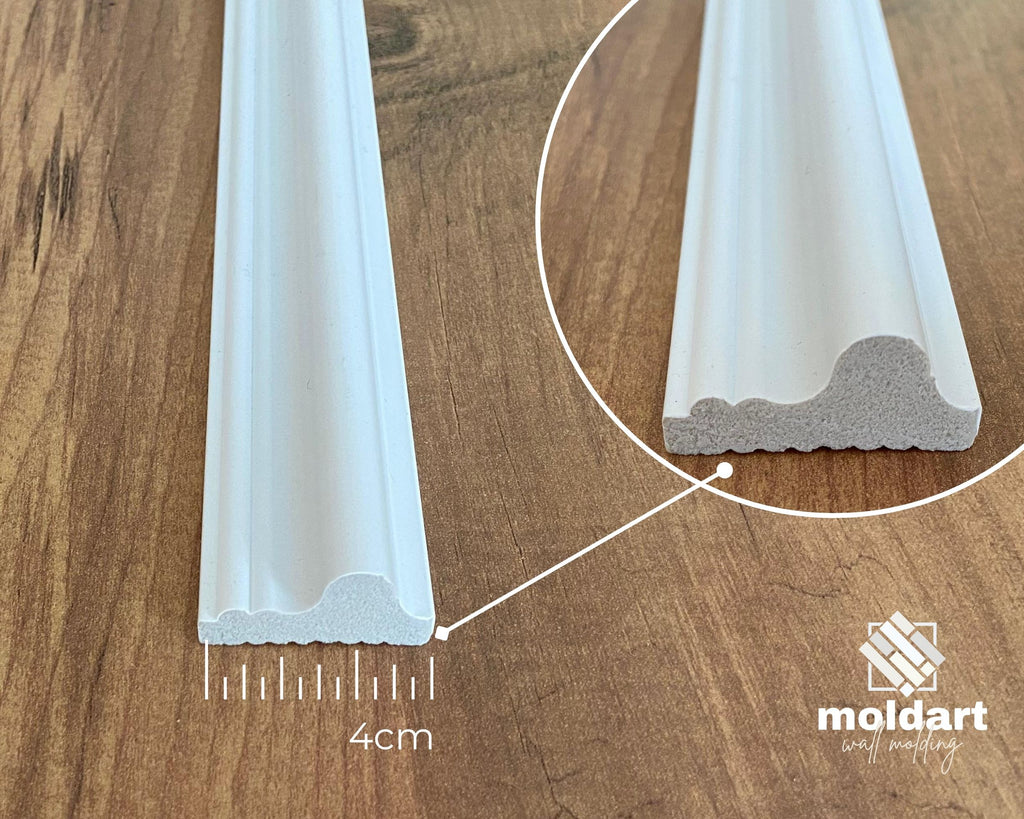 Decorative Curved Molding- Full Length Trim