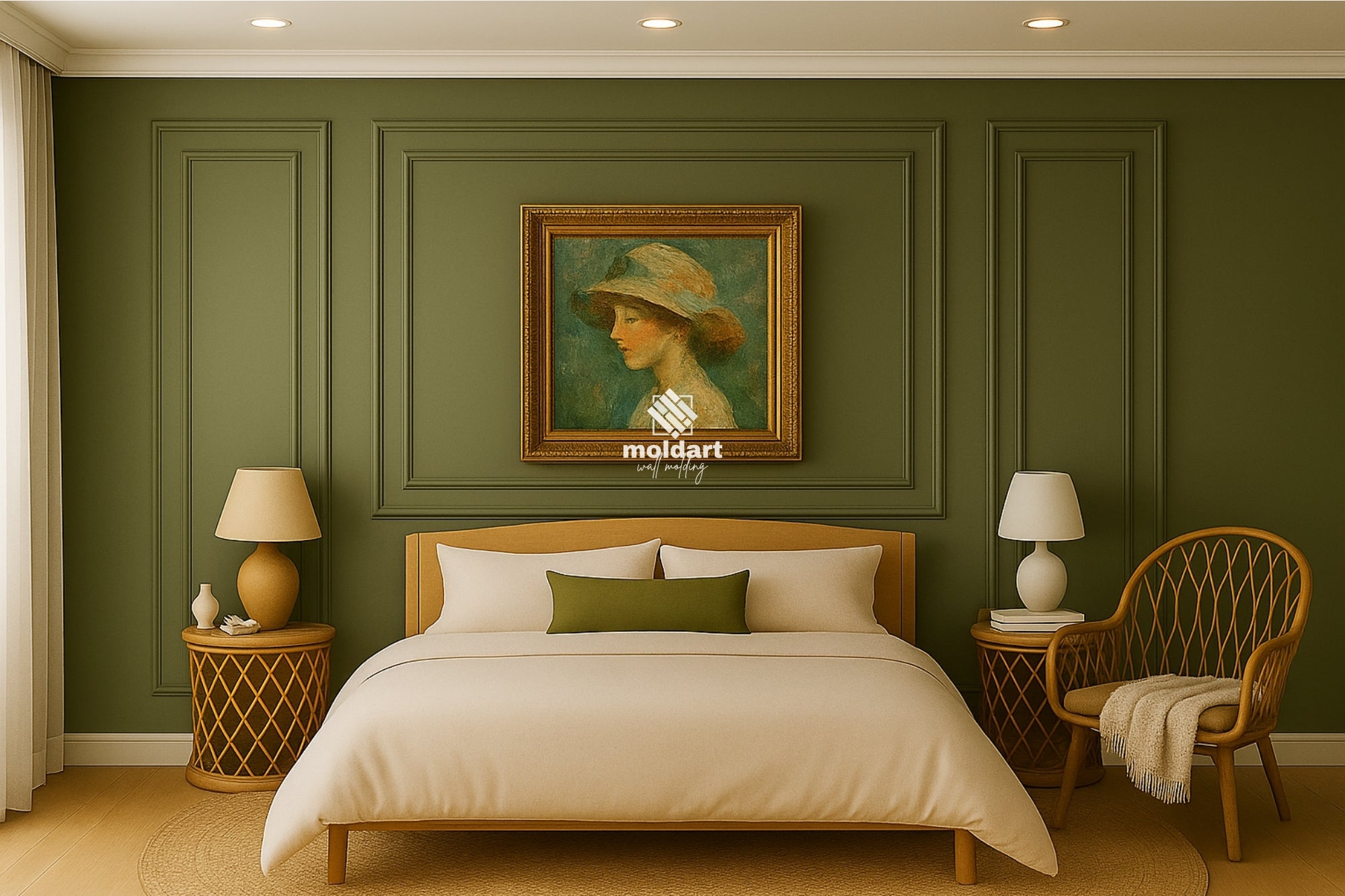 Transform Your Bedroom with Wall Molding