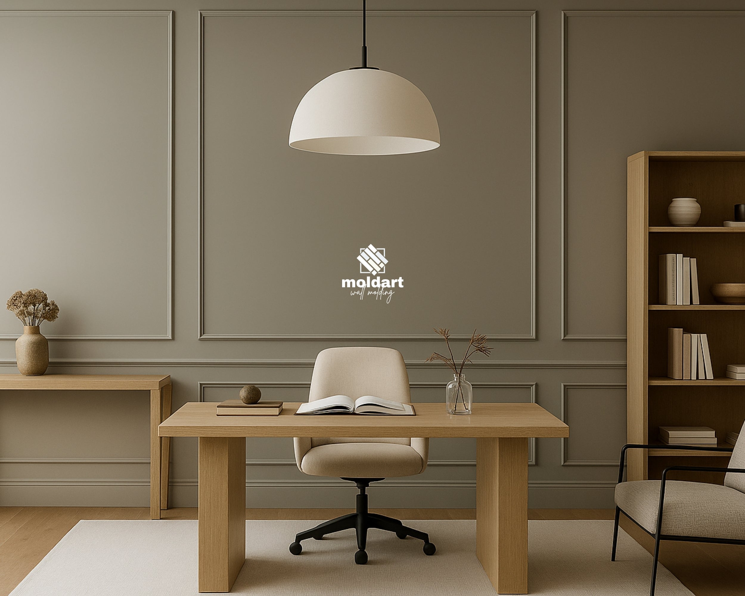 Wall Molding Kit, Easy to Install Accent Molding