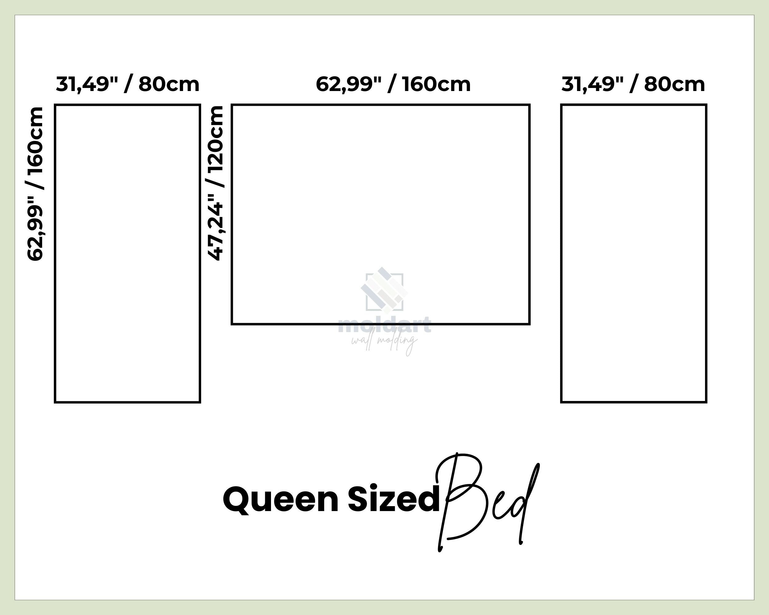 Wall Molding Kit for Bedroom, Precut Wall Trim