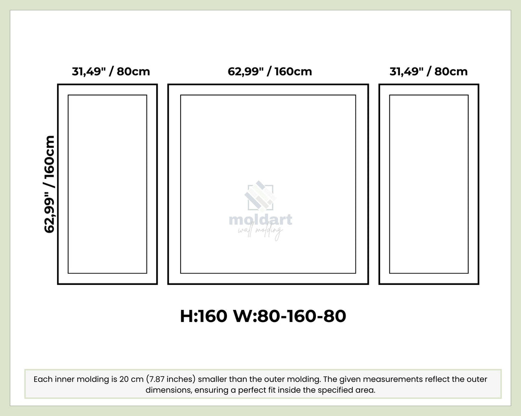 Wall Trim Kit– Nested Frame Wall Panel