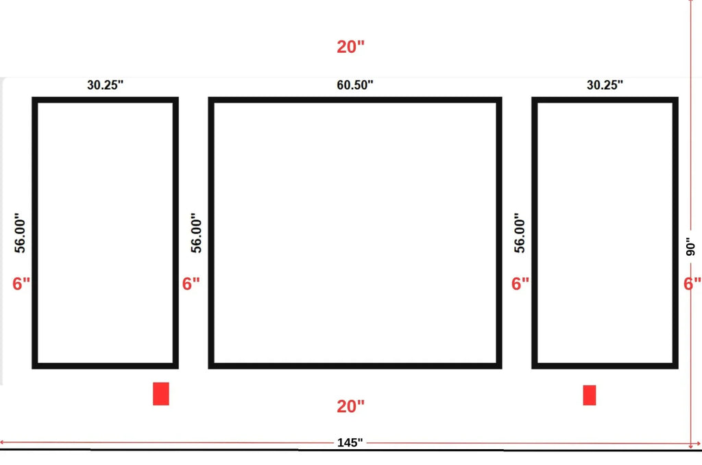 Custom Wall Molding for Ehtesham Syed, 4cm Wall Trim