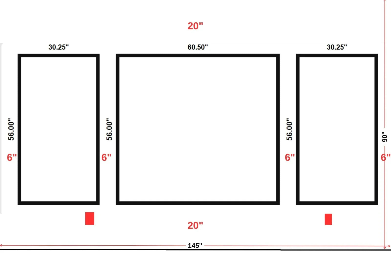 Custom Wall Molding for Ehtesham Syed, 4cm Wall Trim