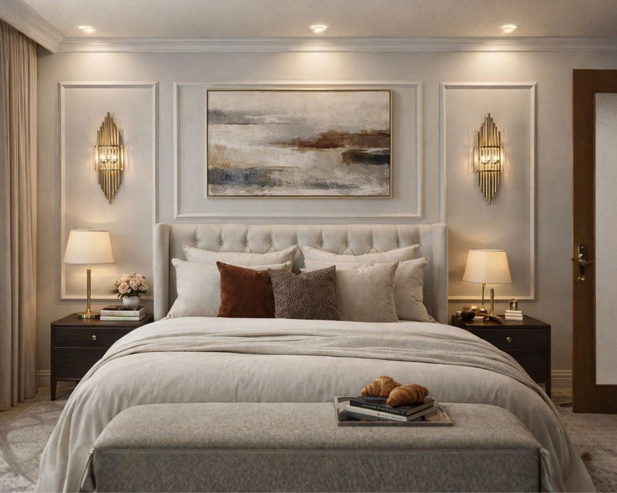 Wall Molding Kit for Bedroom, Precut Wall Trim – MoldartDesign