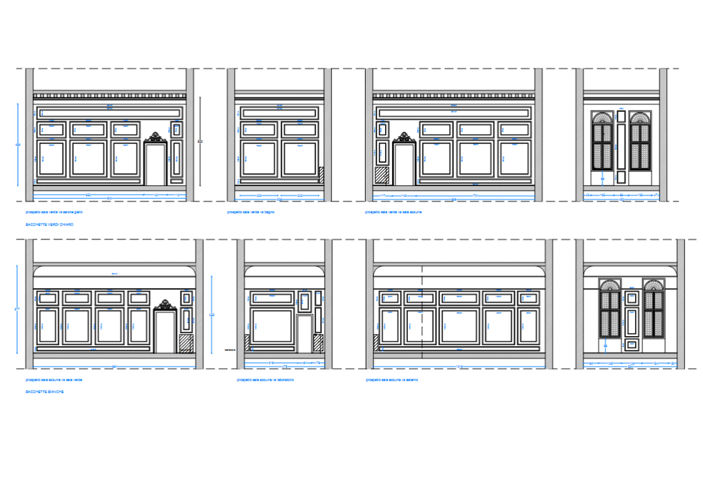 Custom Wall Molding for M.D.G. Art Foundation, 4cm and 2.5cm Wall Trim