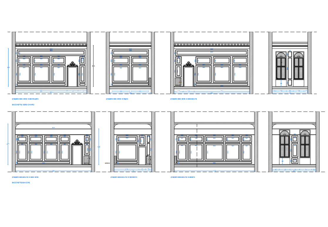 Custom Wall Molding for M.D.G. Art Foundation, 4cm and 2.5cm Wall Trim