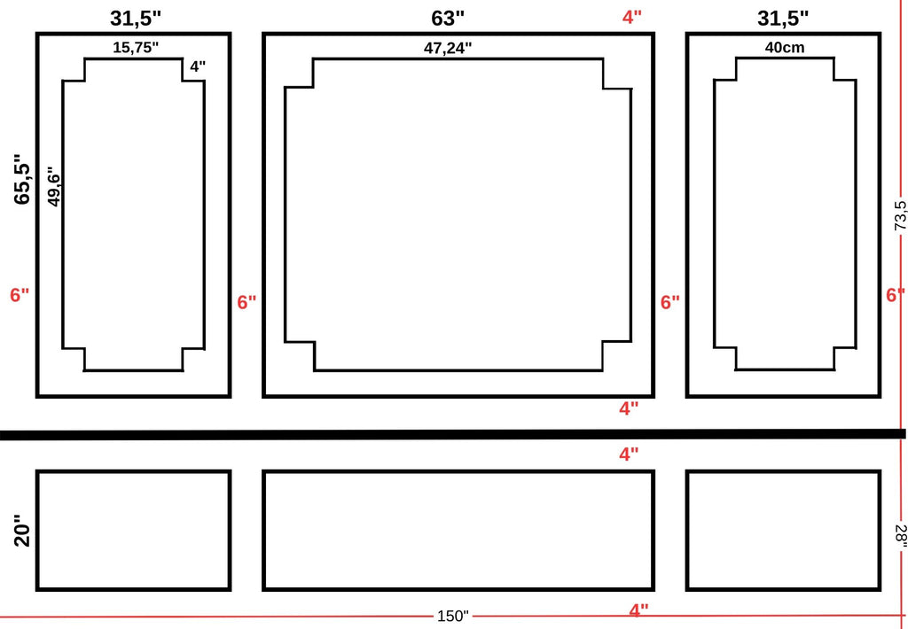Custom Wall Molding Design – Made to Measure for Your Space!