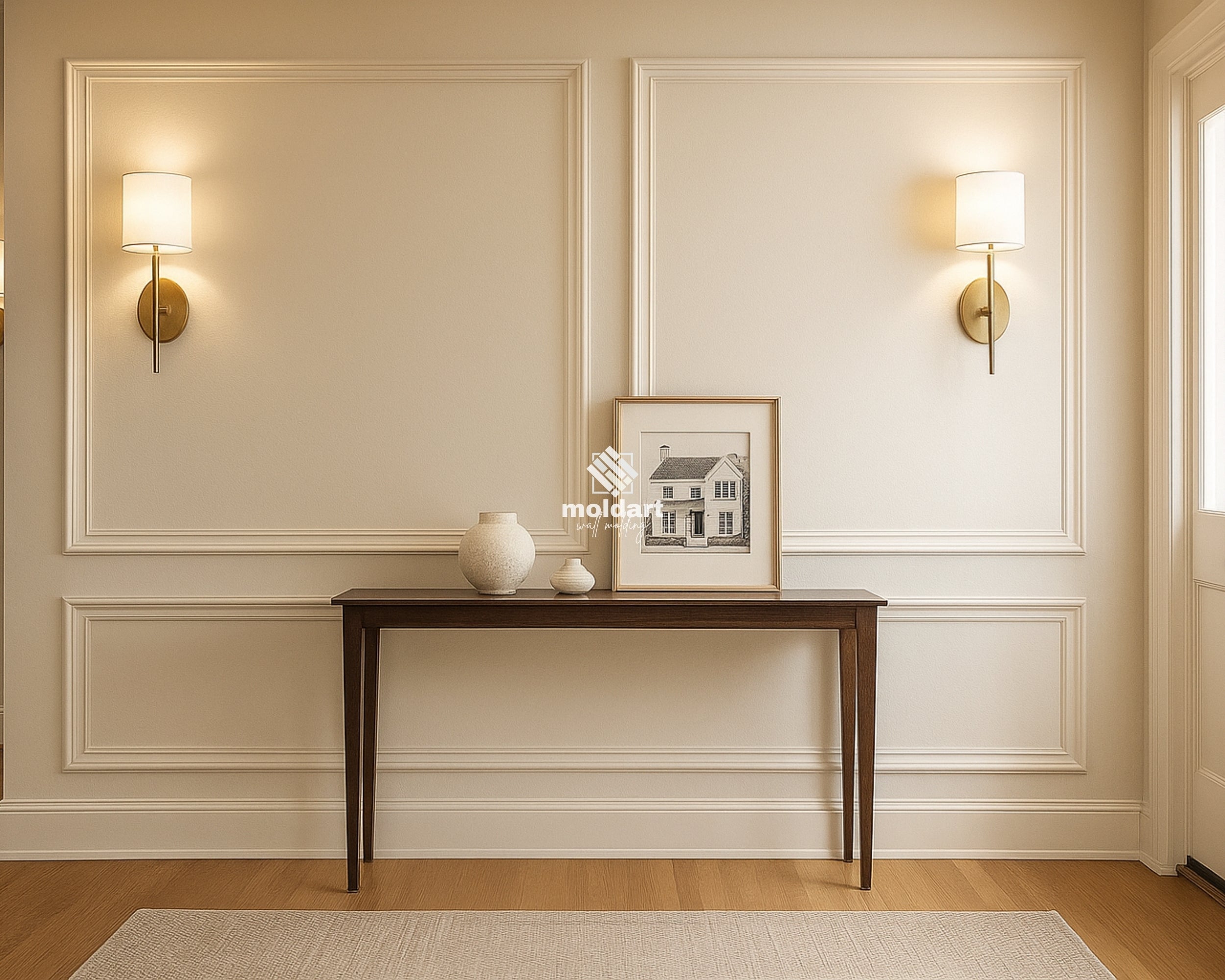 Pre-Cut Wall Molding Frames, Accent Wall Paneling