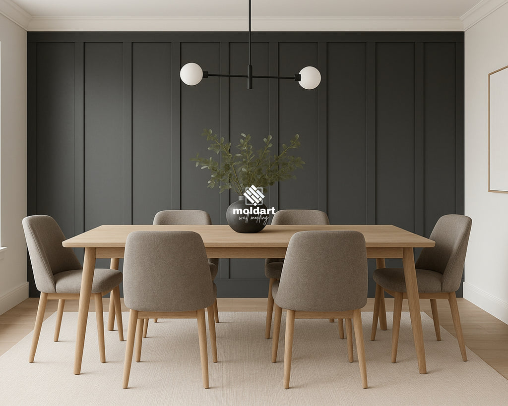 Board and Batten Wall Paneling, Full Wall Shaker Kit