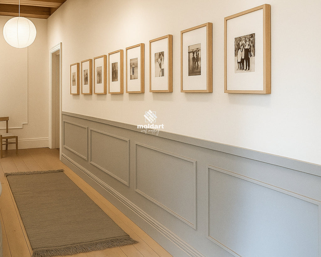 Half Wall Molding Kit, Pre-cut Wall Trim