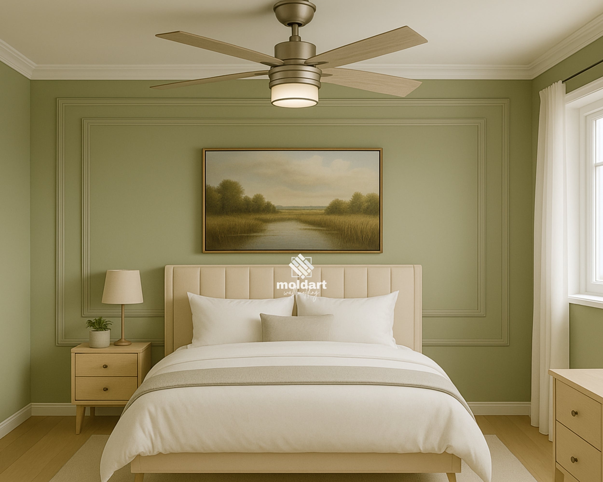 Wall Molding Kit, Nested Wall Panel Trim