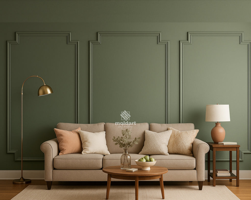 Accent Wall Paneling, Pre-cut Wall Molding