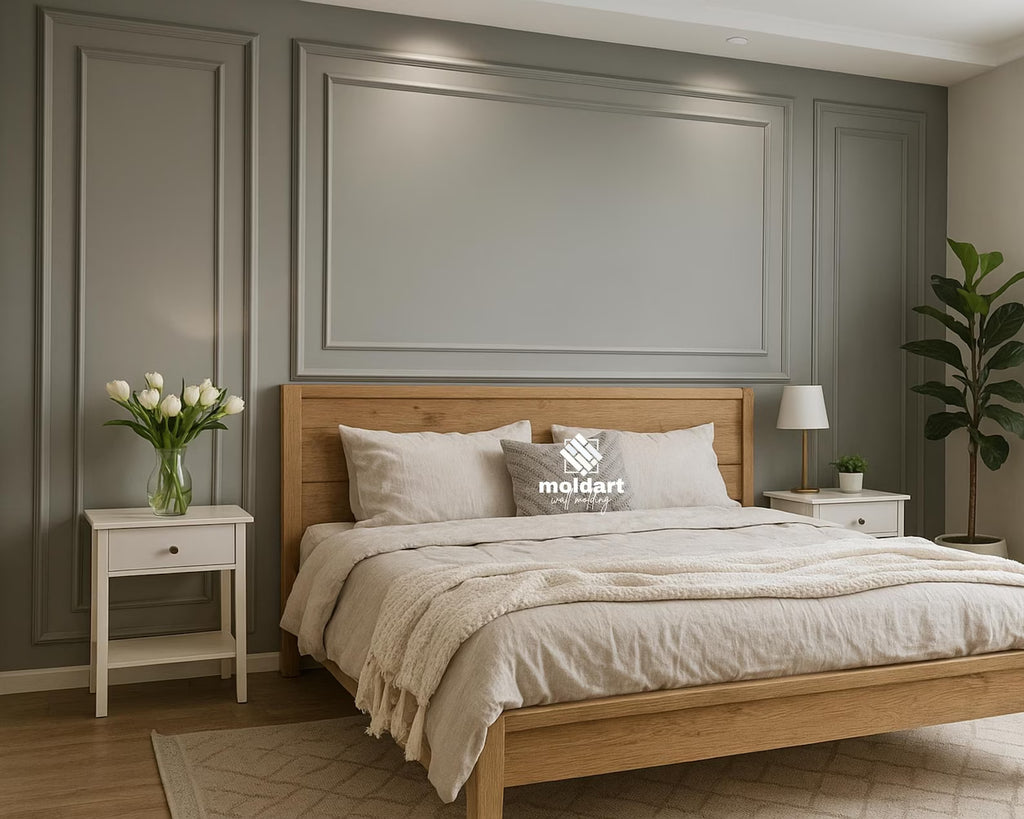 Wall Molding Kit for Bedroom, DIY Wall Trim