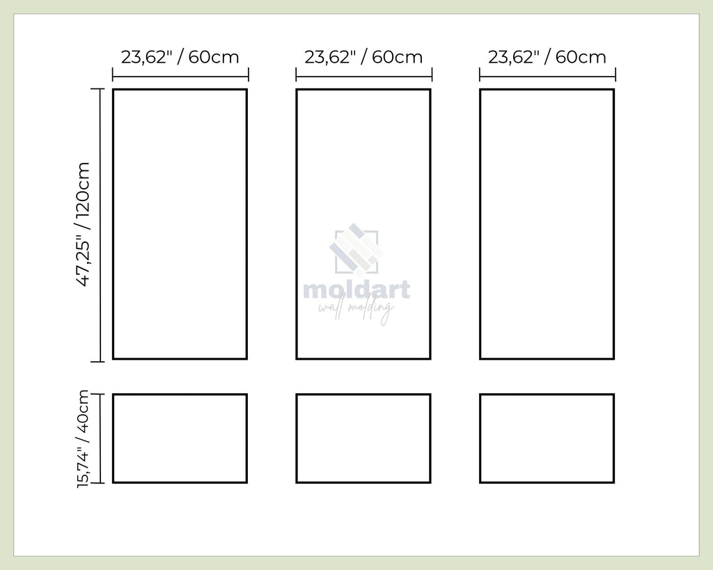 DIY Picture Frame Wall Molding Kit, Easy to Assemble Wall Molding Set, Pre-Cut Primed Wall Moulding, Affordable Wall Paneling, Accent Walls